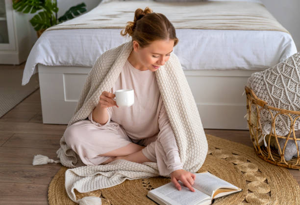 istock woman enjoying a cup of coffee 1712828343