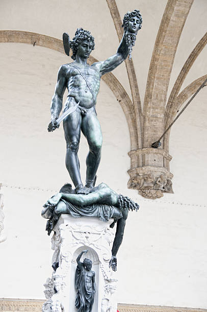 firenze-italia - renaissance statue italy florence italy foto e immagini stock