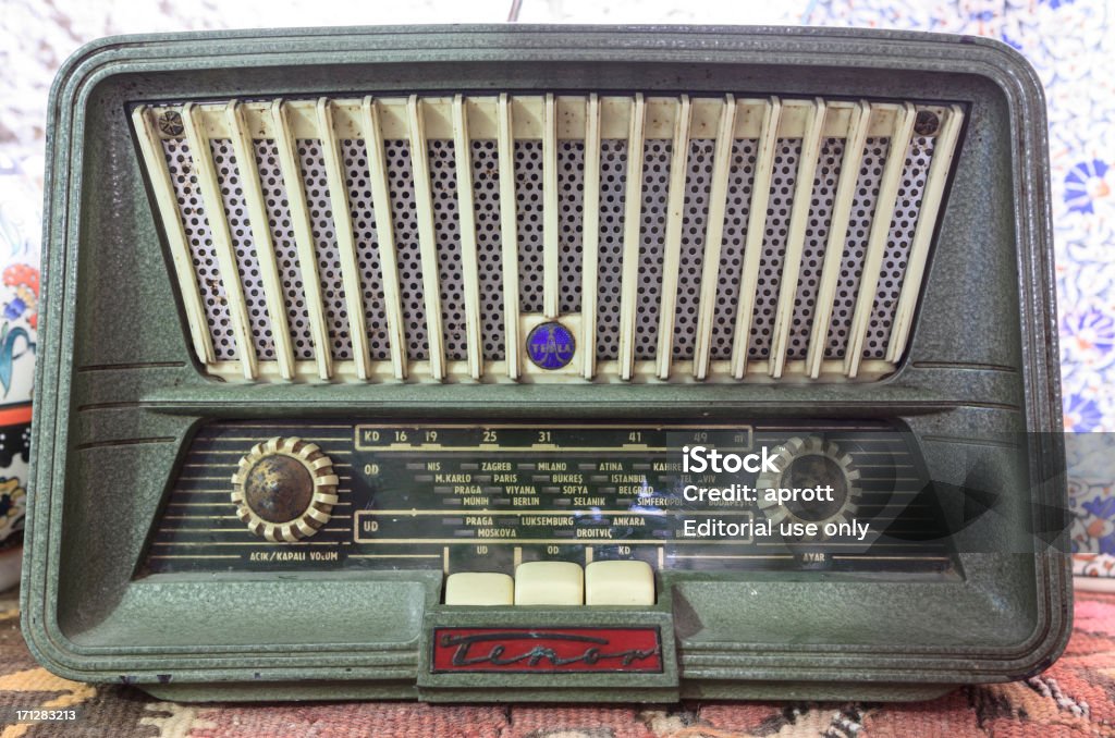 Tubo de rádio Tesla Tenor - Royalty-free 1950-1959 Foto de stock