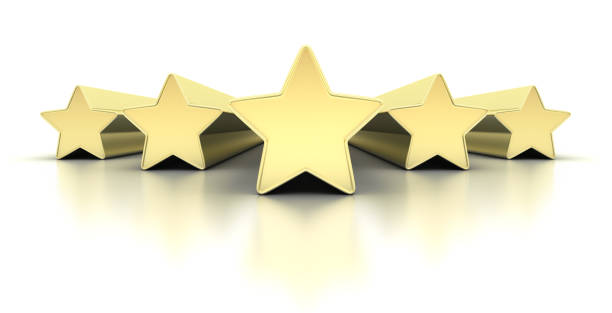 Five Stars stock photo