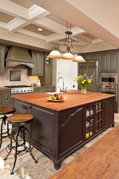 istock Close up of a modern kitchen interior 171283560