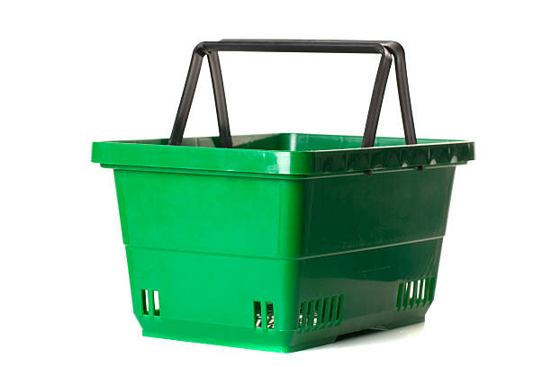 istock Green shopping basket 171283583