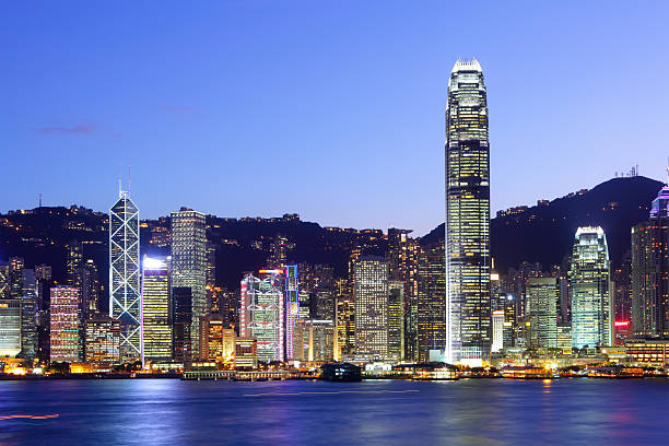 istock Victoria Harbor Hong Kong at Night 171283770