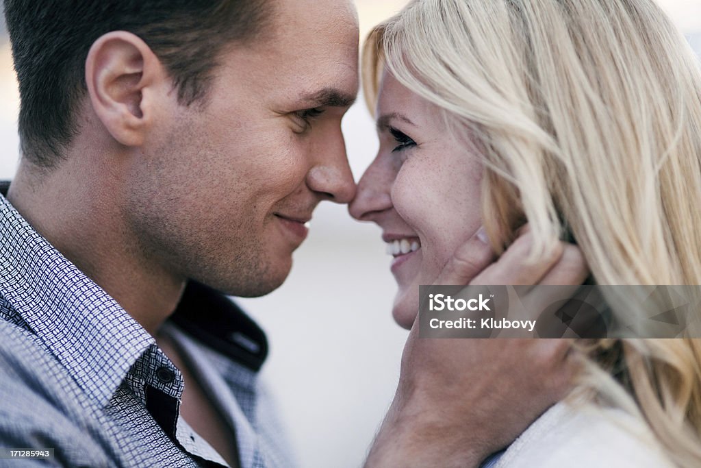 Casal apaixonado, - Royalty-free Carinhoso Foto de stock