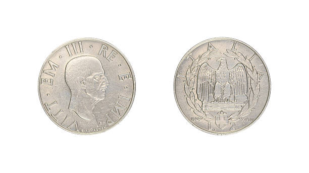 istock Two-Lire-Coin, Italy, 1939 171286226