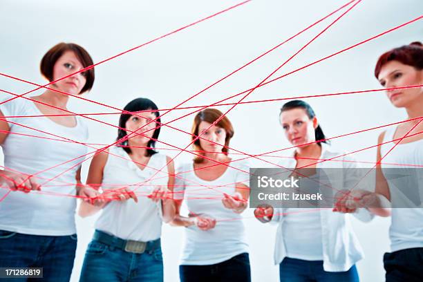 Connected To The Network Stock Photo - Download Image Now - Connection, Bonding, Business