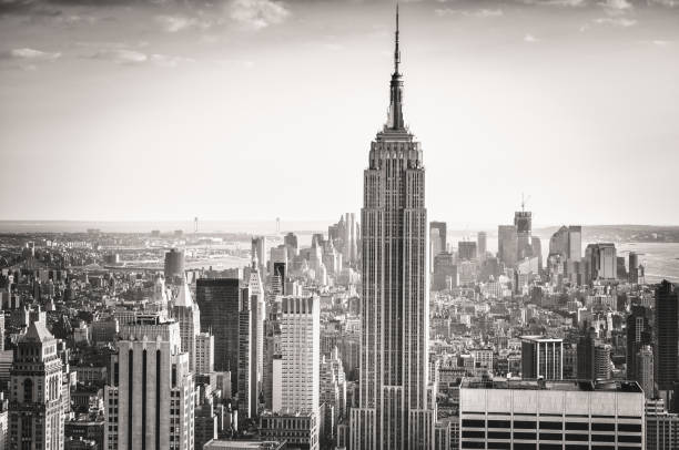istock The Empire State building and manhattan panorama in NYC 171286879