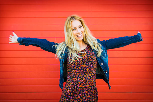 istock Happy young girl feeling freedom 171287121