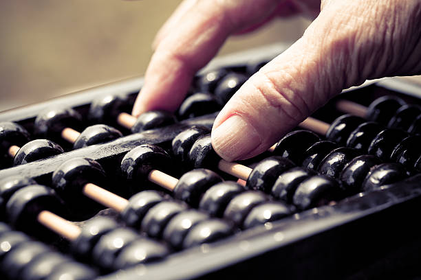 Chinese Abacus Chinese Abacus abacus stock pictures, royalty-free photos & images