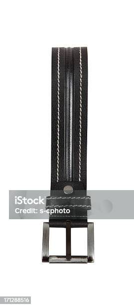 Leather Belt Stock Photo - Download Image Now - Belt, Leather, Black Color