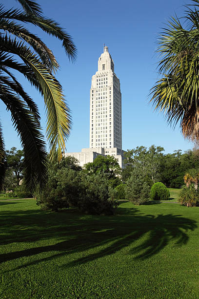 Louisiana State Capitol is the seat of government for the U.S. state of Louisiana and is located in downtown Baton Rouge. Baton Rouge  is the second largest city in louisiana located on the banks of the Mississippi River. Baton Rouge is known for its Southern lifestyle, historic sites, bar and restaurant environment