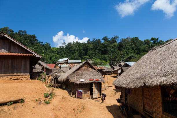 istock Village in Laos 171289206