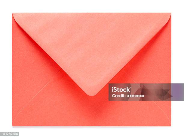 Sobre Rojo Foto de stock y más banco de imágenes de Artículo de papelería - Artículo de papelería, Carta - Documento, Cerrado
