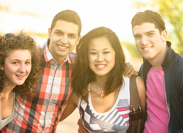 istock Happy friendship smiling together 171289774
