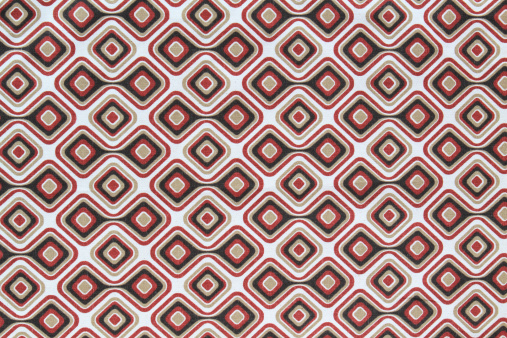 retro fabric wallpaper pattern