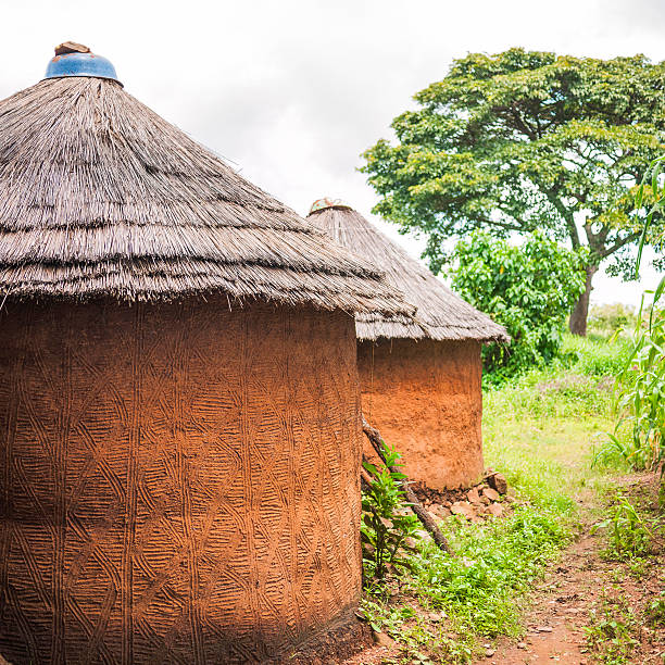 istock Traditional african houses. 171290242