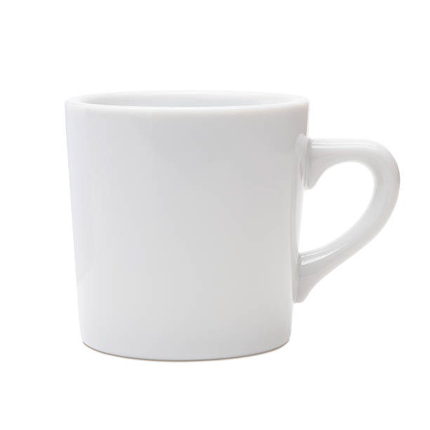 caneca branca - white coffee mug imagens e fotografias de stock