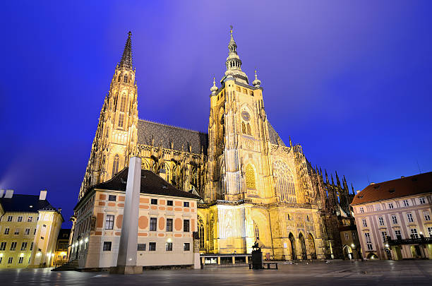 istock St. Vitus cathedral in night 171290586