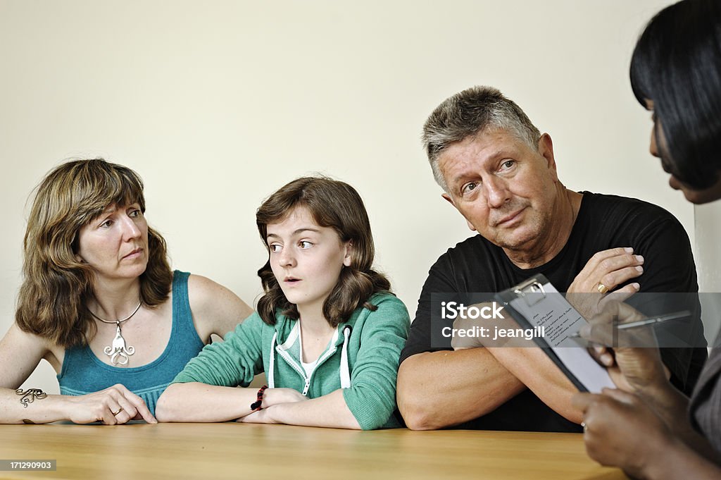 Familia la terapia - Foto de stock de Niño libre de derechos