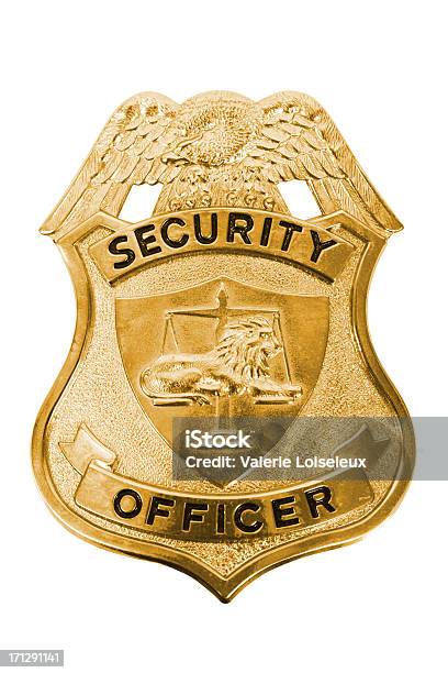 Security Officer Badge Stock Photo - Download Image Now - Security