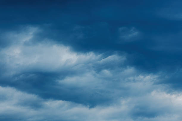 istock Dramatic sky, stormy clouds before the rain for weather forecast background 1712911710