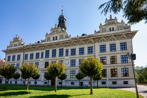 Neo-renaissance historic building, Higher Vocational School and Secondary Pedagogical School Litomysl