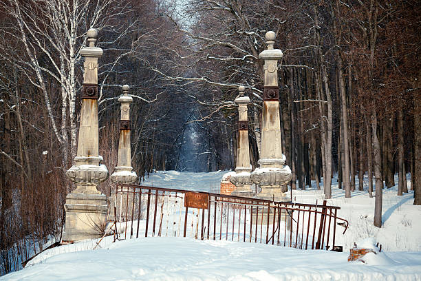 istock Road to the old manor house 171292604