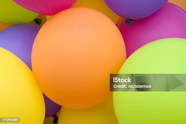 Photo libre de droit de Fond De Ballons banque d'images et plus d'images libres de droit de Ballon de baudruche - Ballon de baudruche, Cercle, Courbe