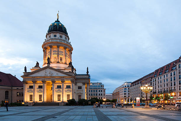 istock Berlin - Gendarmenmarkt with french cathedral 171293829