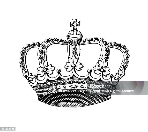 Ilustración de Sueco Histórico Royal Crown Símbolos De Monarquía Y Rango Logarítmico y más Vectores Libres de Derechos de Corona - Accesorio de cabeza