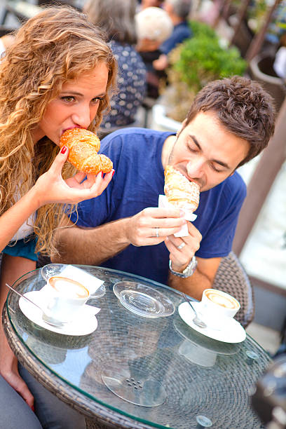 istock Happy Friends having a Traditional Italian Breakfast 171294493