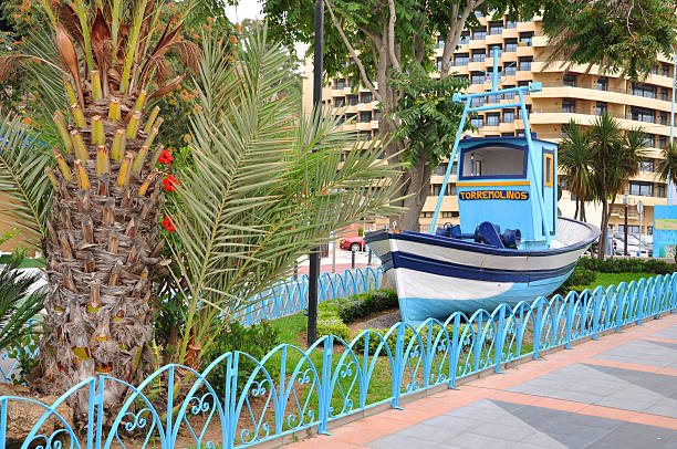 Torremolinos Torremolinos - Spain torremolinos beach stock pictures, royalty-free photos & images