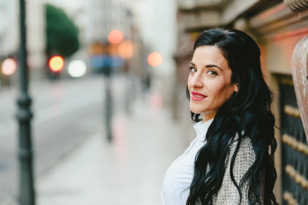 istock Friendly housewife looking at camera 1712949175