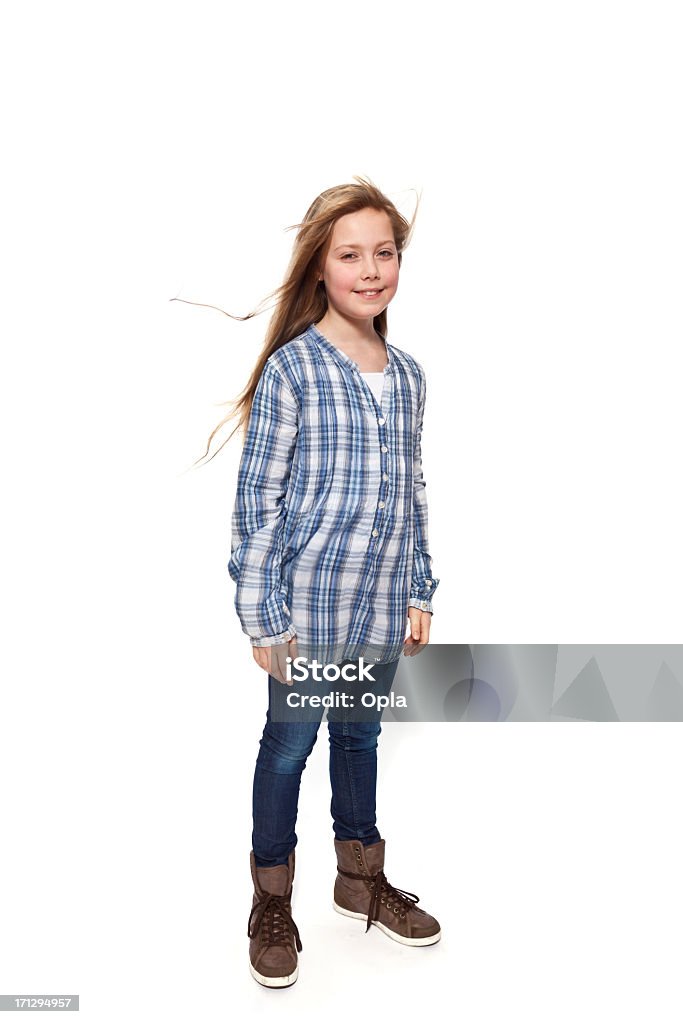 Girl standing - Foto de stock de 10-11 años libre de derechos