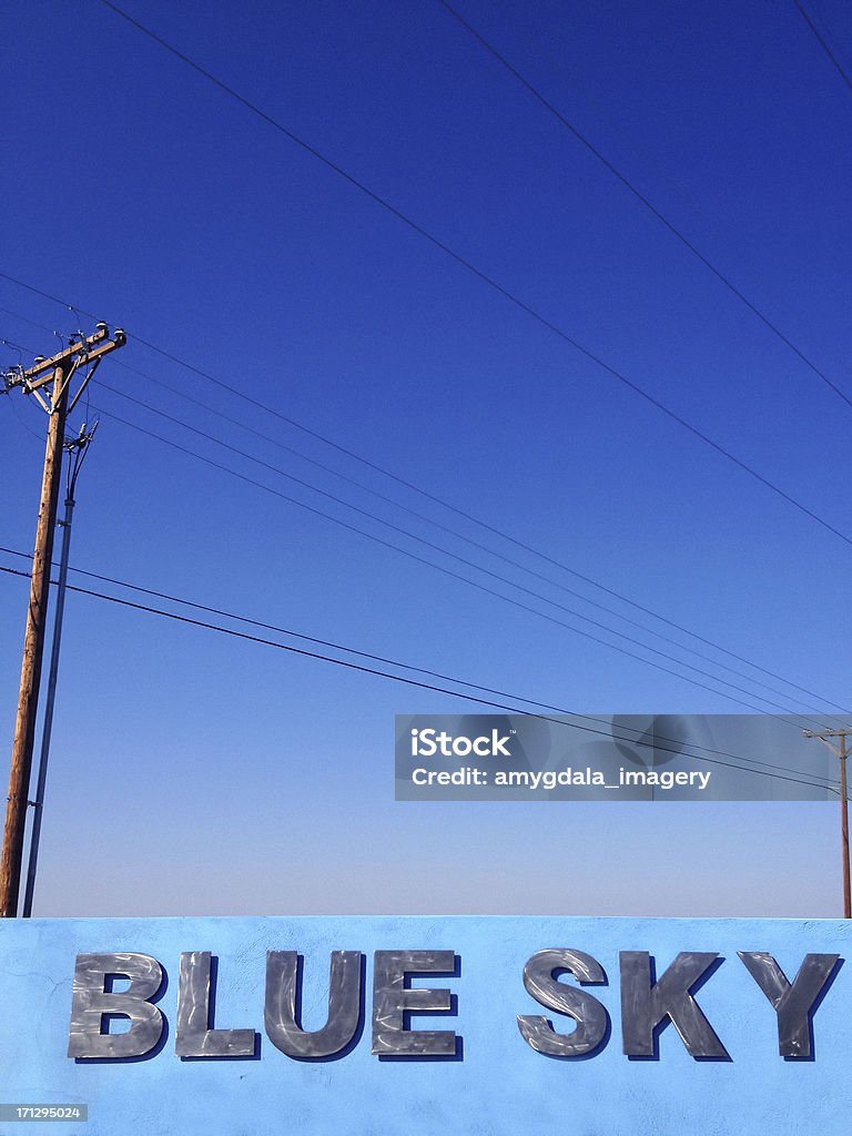 голубое небо - Стоковые фото Без людей роялти-фри