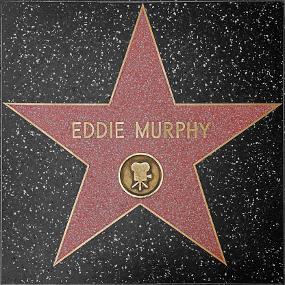 Los Angeles, USA - March 5, 2019: closeup of Star on the Hollywood Walk of Fame for Earl Lestz.