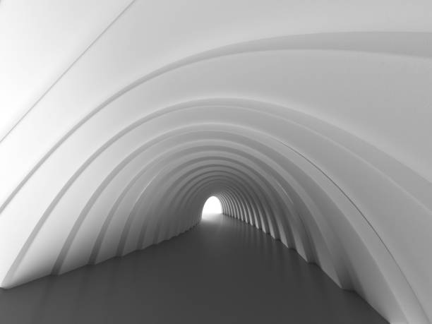 istock 3D illustration of a spiral tunnel 1712958192