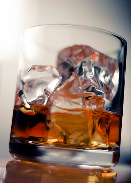 istock Whiskey in glass with ice 171295846