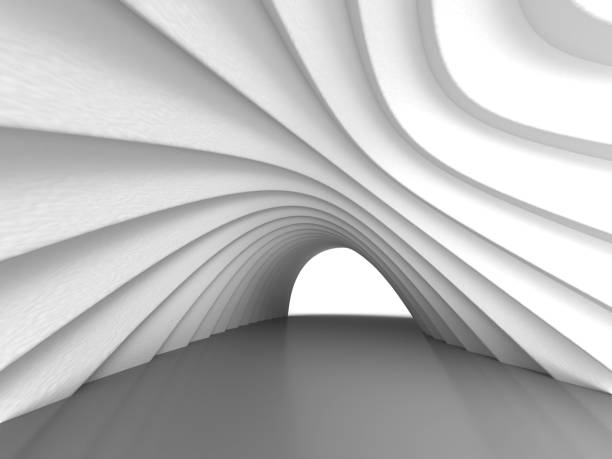 istock 3D illustration of a spiral tunnel 1712958584