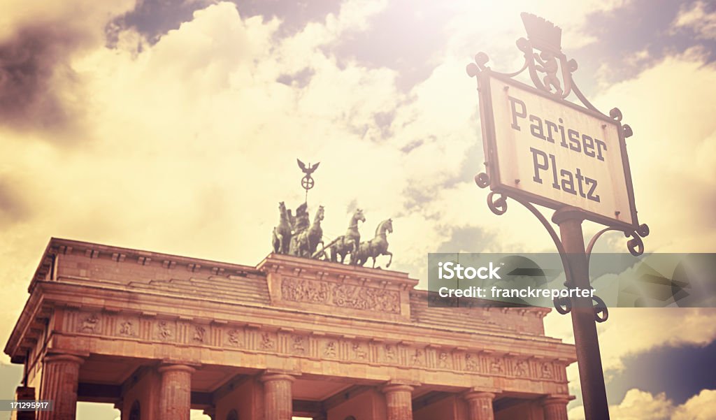 Pariser Platz et de Brandenburg Tor-Berlin - Photo de Allemagne libre de droits