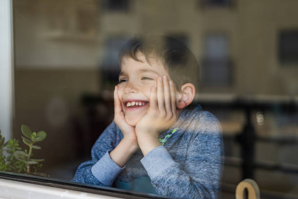 istock Smiling loving young boy enjoying 1712962212