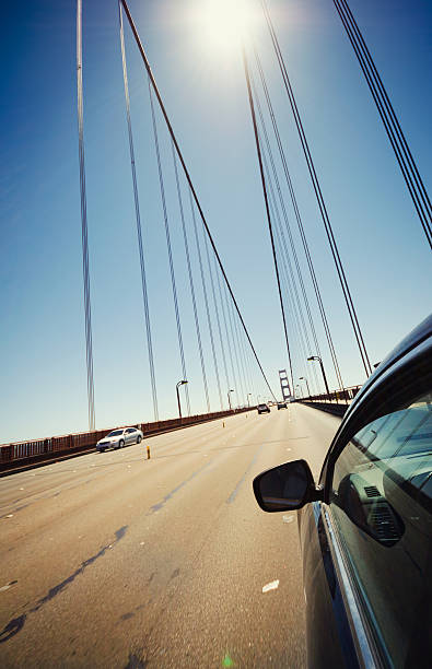 istock San Francisco Golden Gate bridge from a running car 171296749