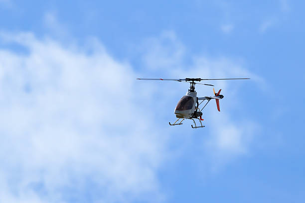 RC de helicóptero - foto de acervo