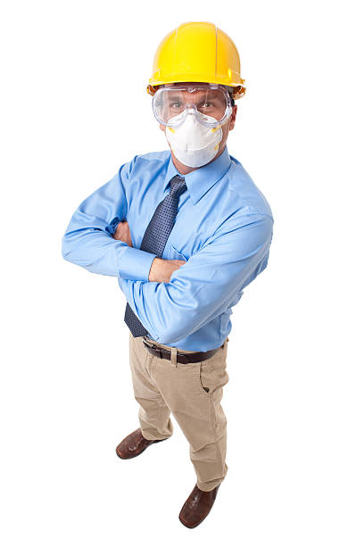 istock Construction Contractor Businessman Isolated on White Background 171296933