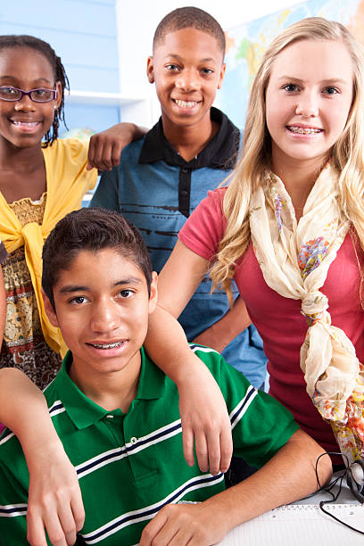 istock Pre-teen students in classroom 171297111