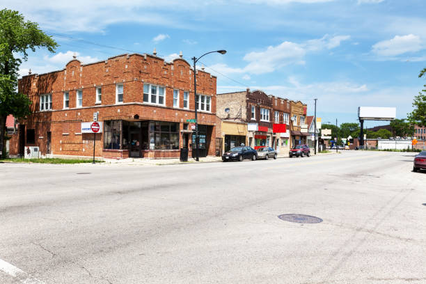 istock Shops in Edwardian Buildings,  Archer Heights, Chicago 171297410