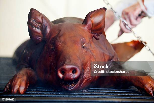 Roast Barbecueschwein Stockfoto und mehr Bilder von Schweinebraten - Schweinebraten, Geröstet, Schwein