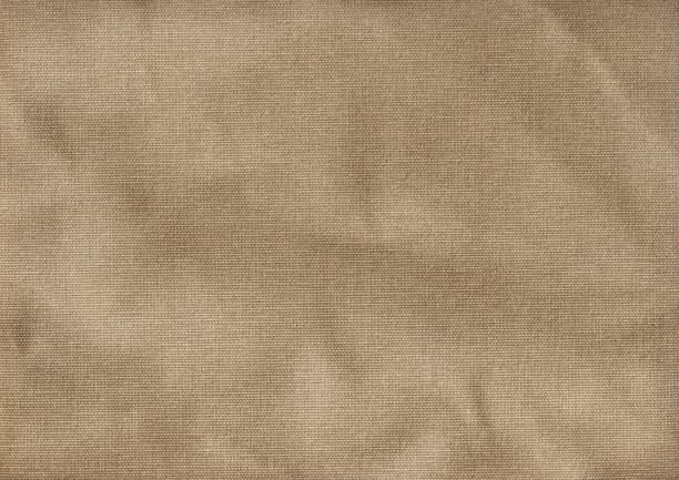 istock High Resolution Artist's Cotton Duck Canvas Crumpled Grunge Texture 171297643