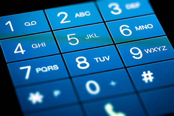 istock Close up of touchscreen keypad 171297670