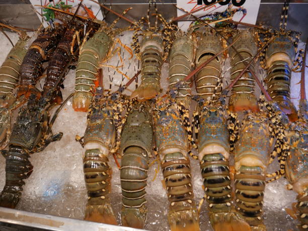 istock Lobsters on the stall for cooking 1712979760